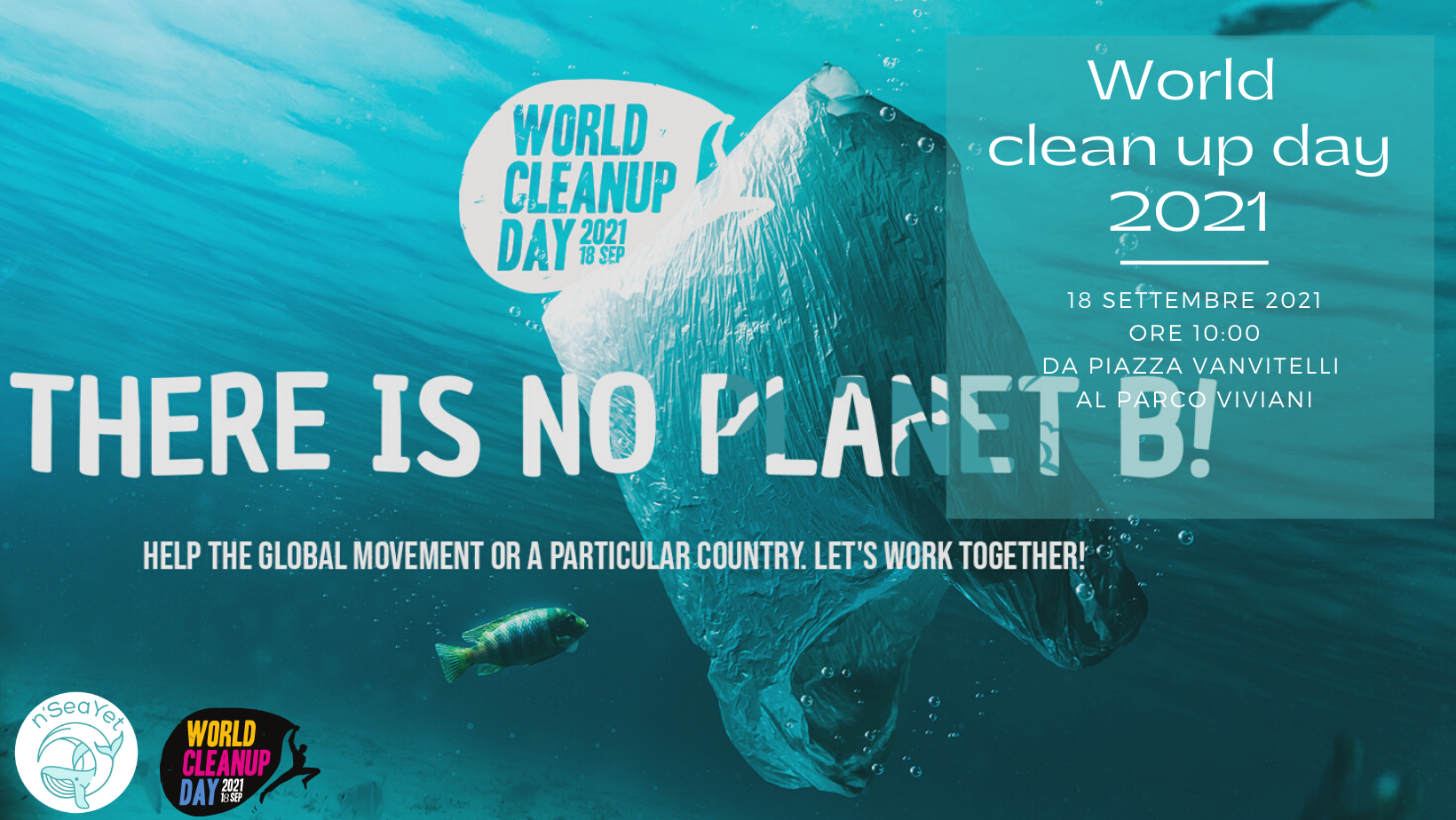 world cleanup day Napoli N Sea Yet